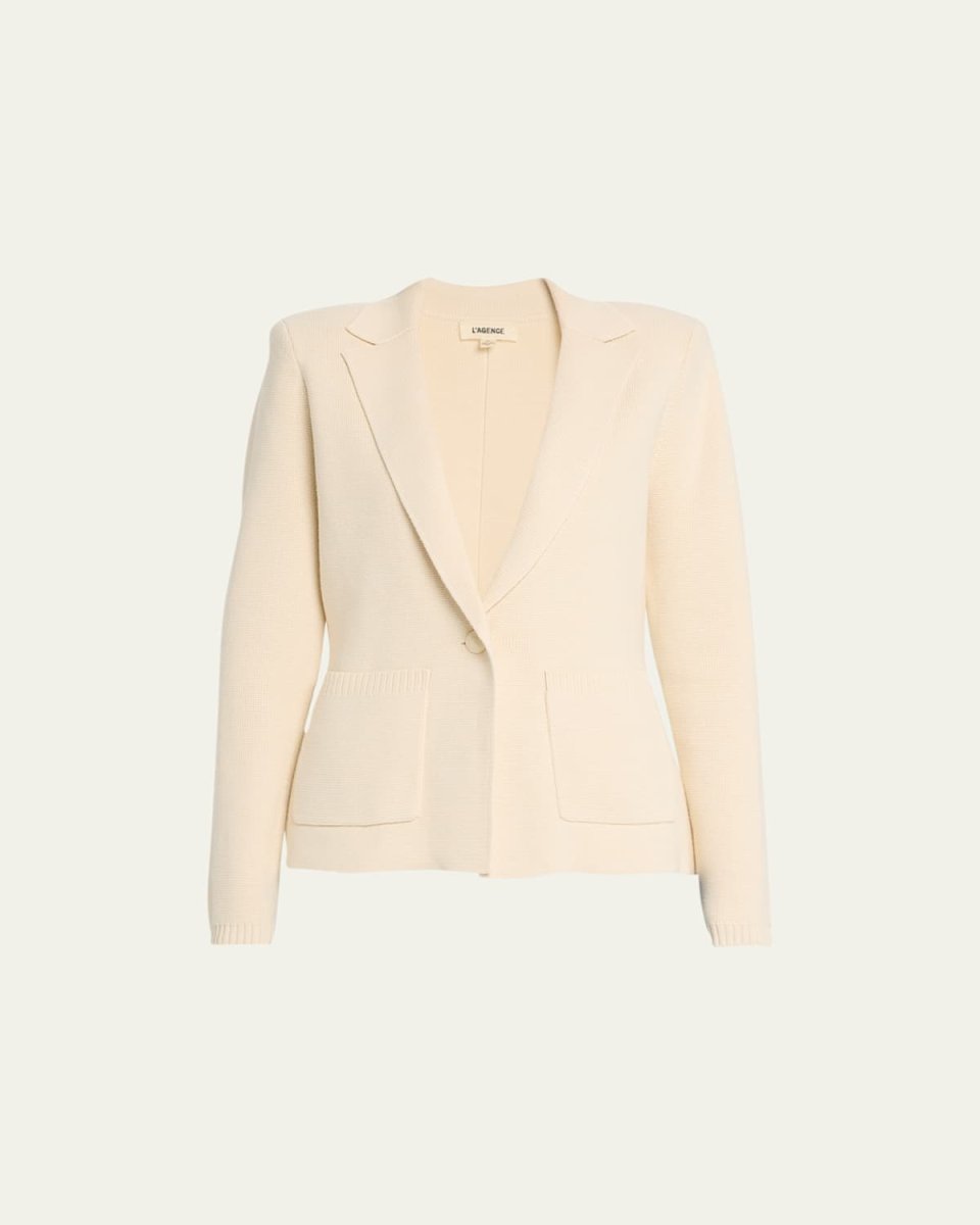 Lacey Knit Blazer